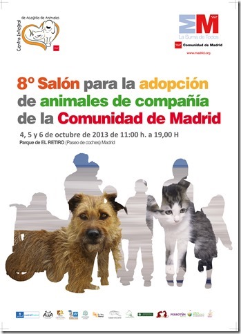 8º Salón para la adopción de animales de compañía de La Comunidad de Madrid