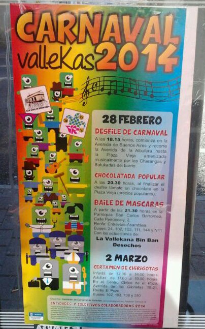 ALBA desfila en los Carnavales de Vallecas