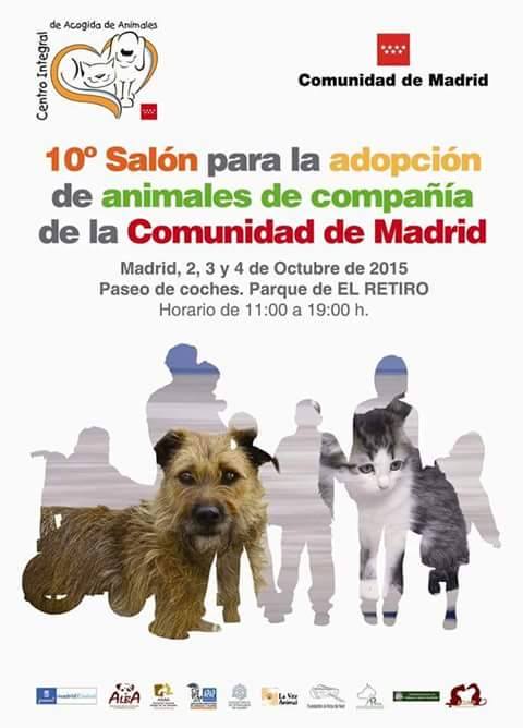10º SALÓN DE LA ADOPCIÓN DE ANIMALES DE COMPAÑÍA DE LA COMUNIDAD DE MADRID